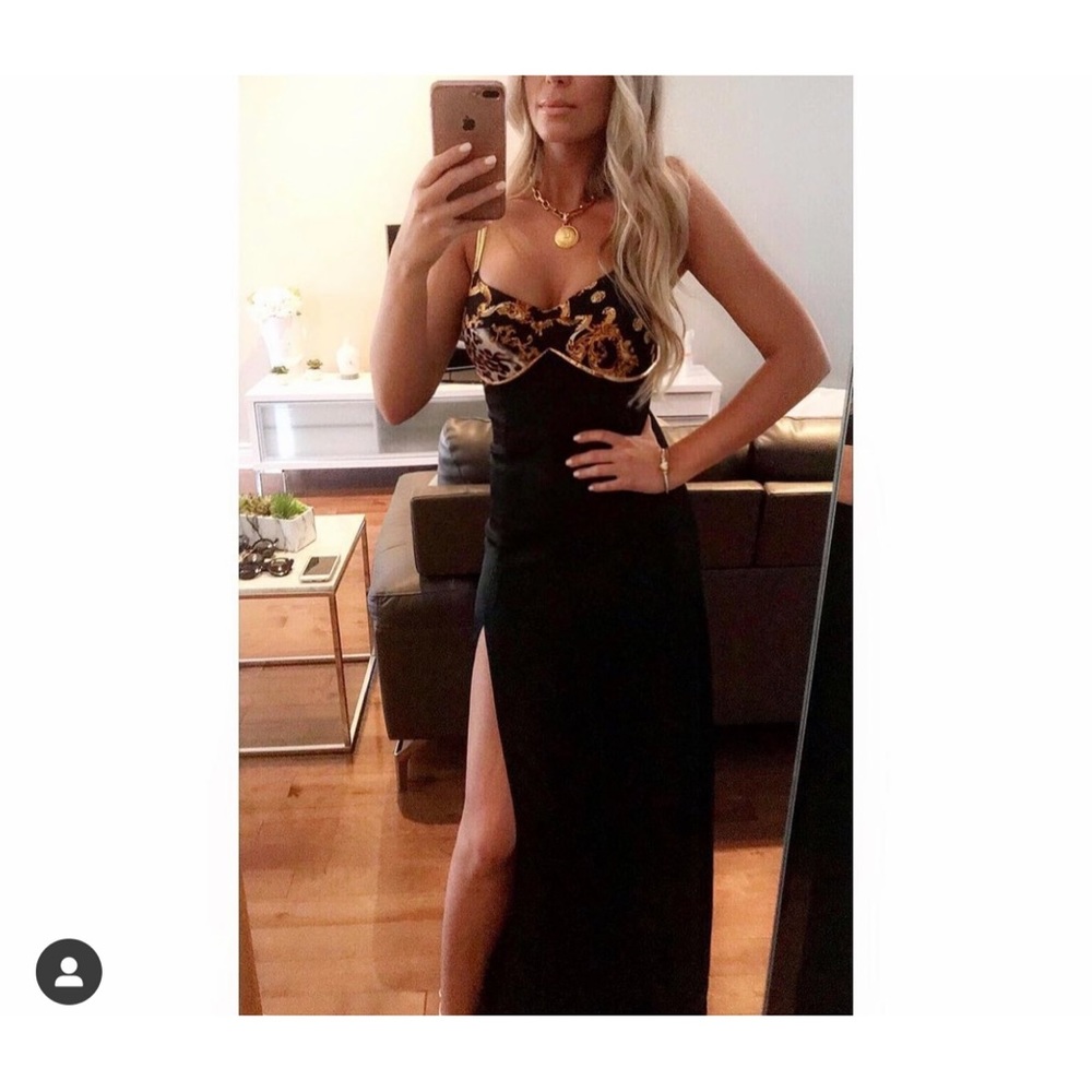 Handmade gown - Versace pattern